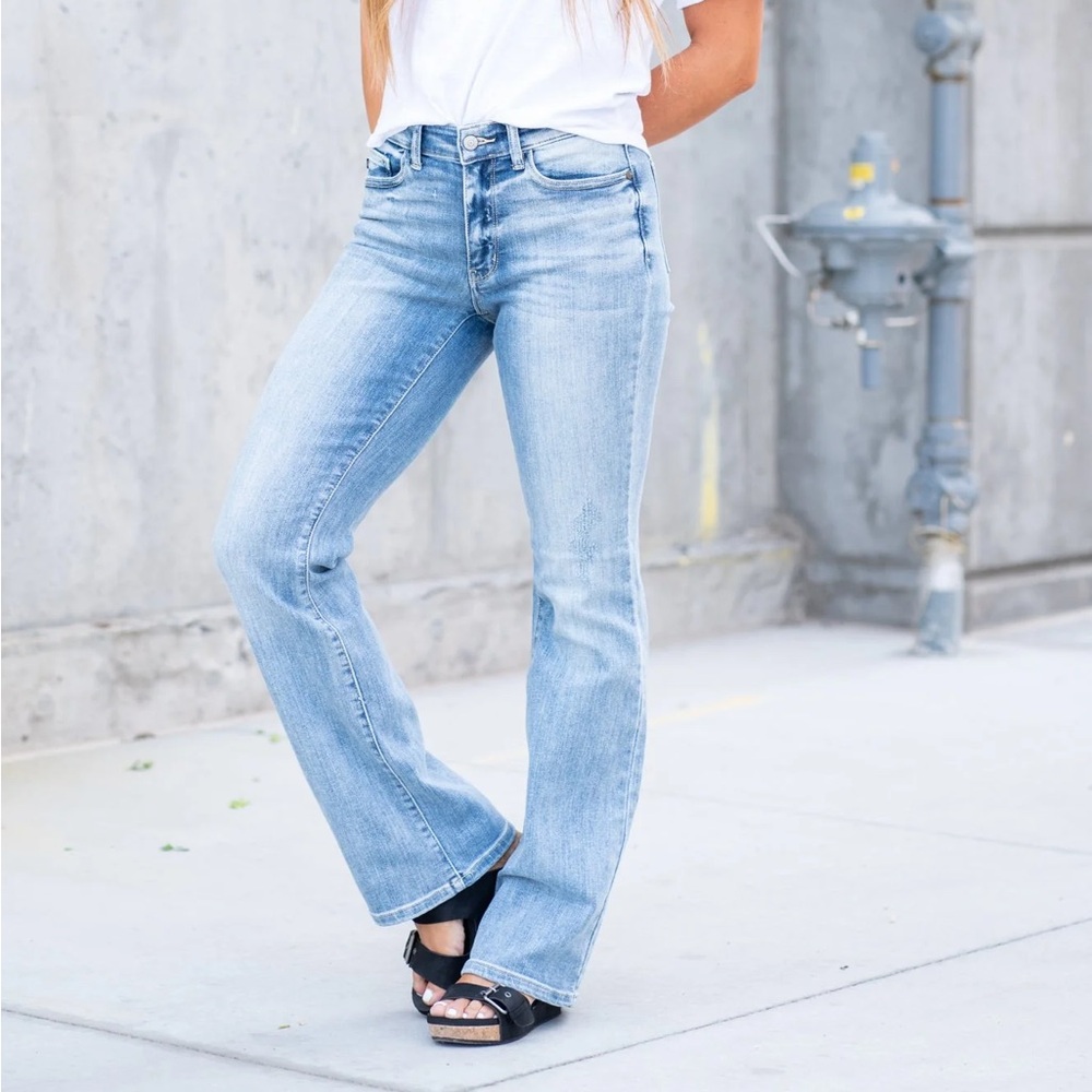 Judy Blue Tummy Control Bootcut Style# JB82337LT